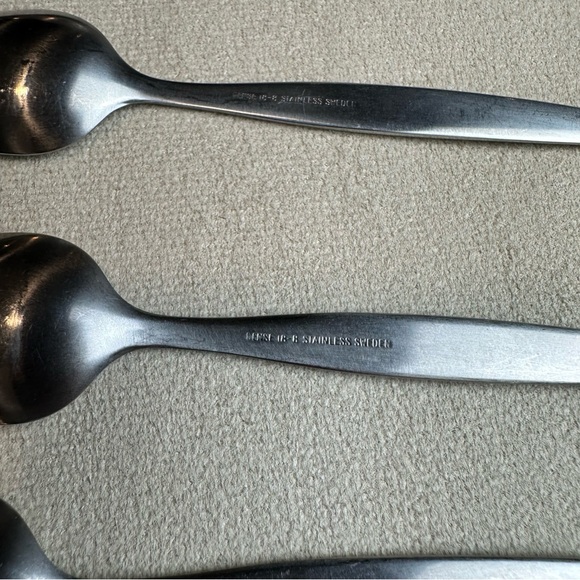 Gense FOCUS Stainless Steel Demitasse Spoons Set of 5 - Picture 4 of 8